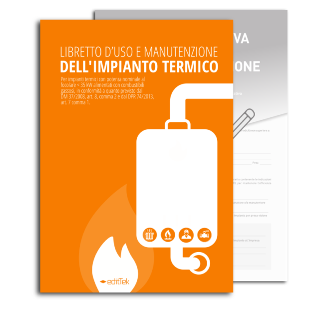 ET159C LIBRETTO D'USO E MANUTENZIONE DELL'IMPIANTO CON SCHEDA COPIATIVA
