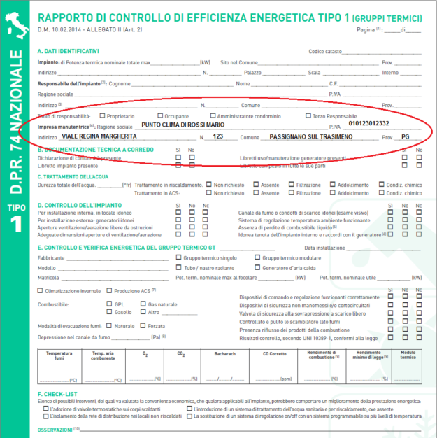 RAPPORTI DI CONTROLLO PERSONALIZZATI IN BLOCCO A 2 COPIE